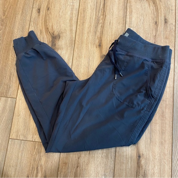 Athleta Lined Capri Joggers - 4 - Gray - Picture 1 of 8